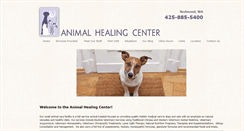 Desktop Screenshot of animalhealingcenter.com