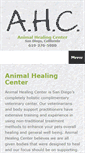 Mobile Screenshot of animalhealingcenter.net